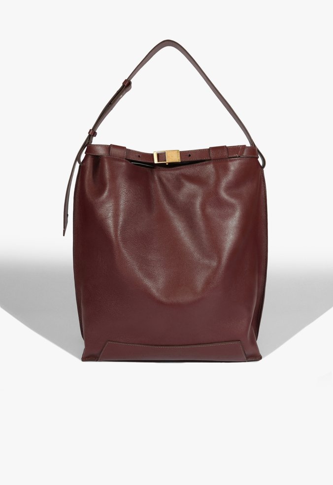 Bolsa Hobo Memphis Couro Vermelha