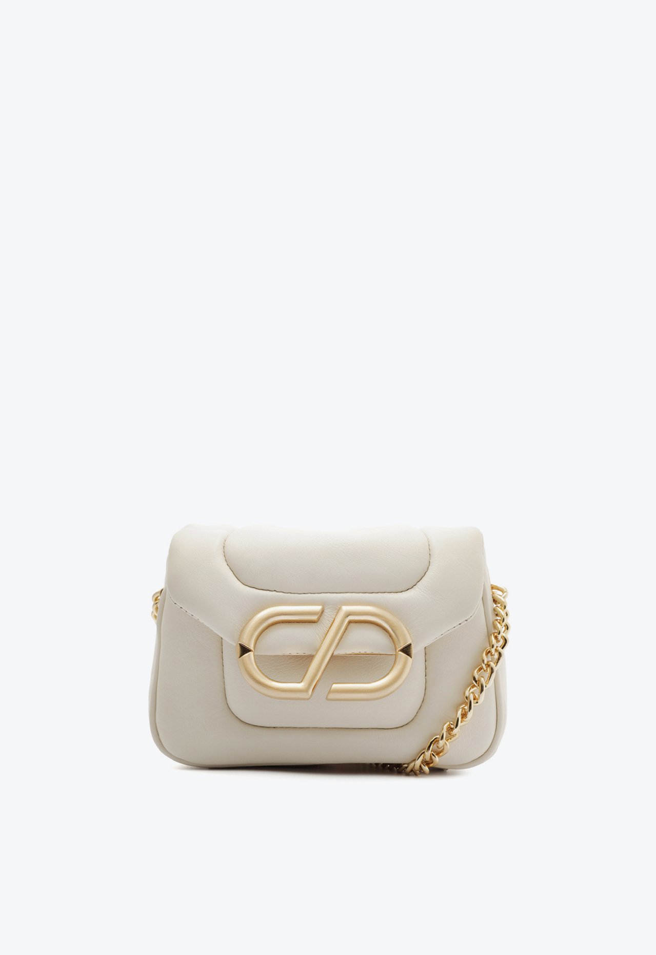 Bolsa Mini Tiracolo Pequena Schutz Couro Branca | Schutz