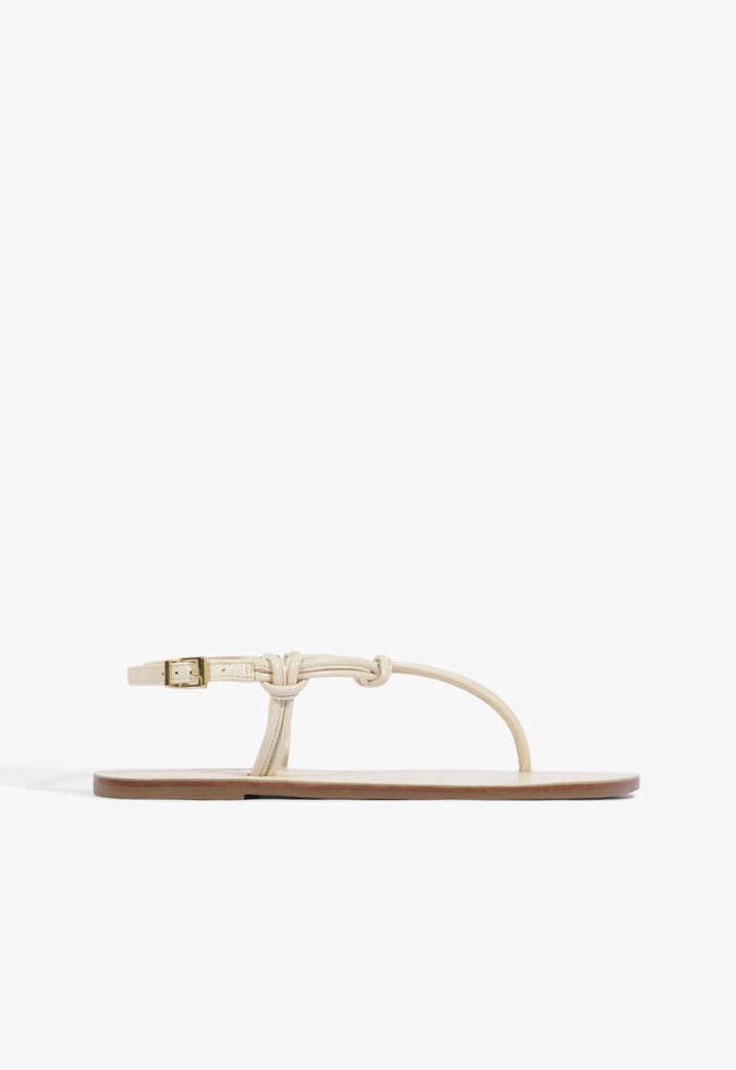 Sandália Rasteira Nina Off White