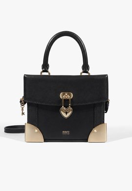 Bolsa Vanity Média Couro Preta