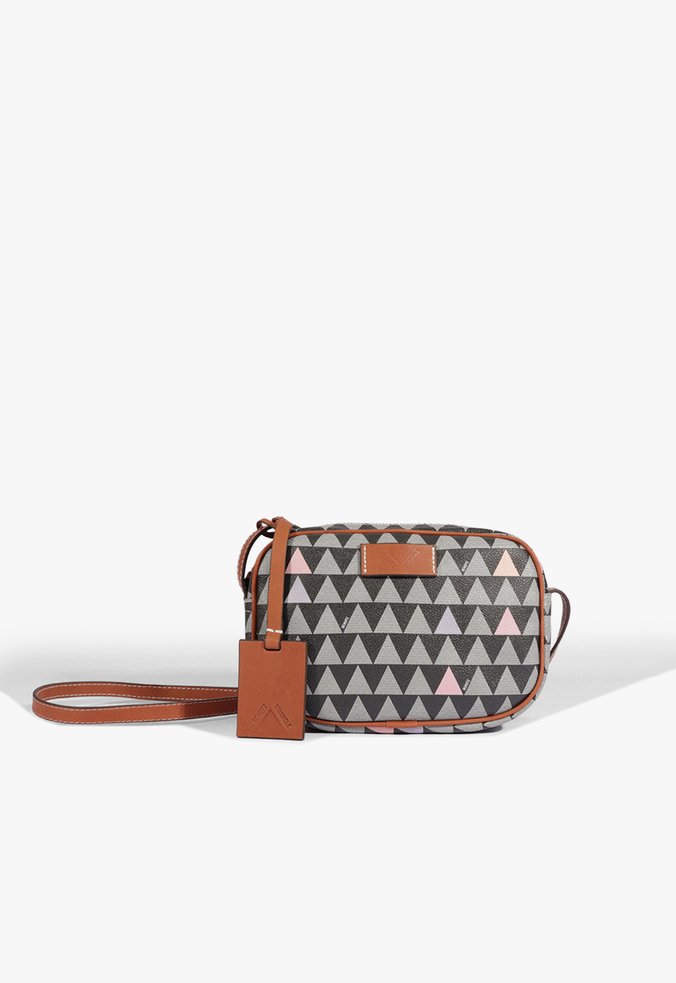 Bolsa Tiracolo Kate New Triangle Preta