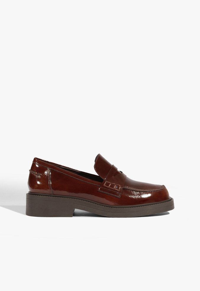 Loafer Dylan Couro Marrom