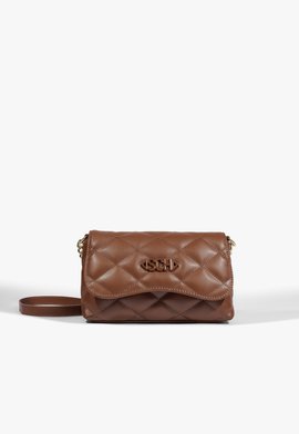 Bolsa Crossbody Pequena Matelassê Marrom