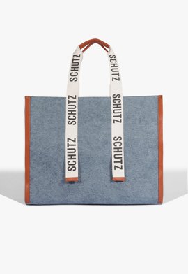 Bolsa Shopping Lona Azul