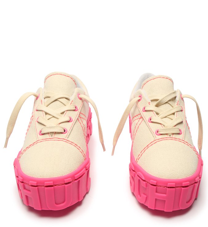 Tênis Mauli Cru/Pink Tênis Mauli Cru/Pink