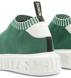 Sneaker It Schutz Bold Knit Green