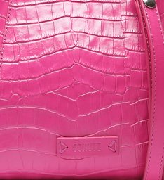 Hobo Bag Believe Bright Croco Pink
