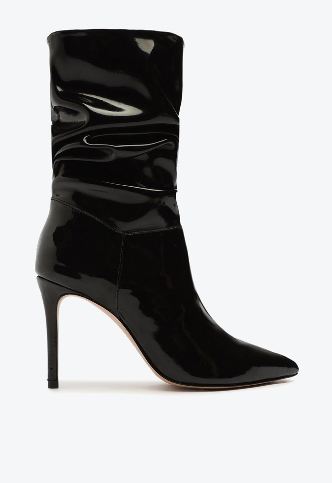 Bota Ashlee Verniz Preta | Schutz