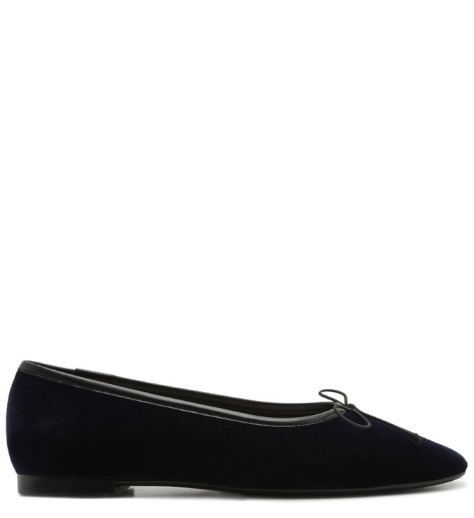 Sapatilha Ballerina Veludo Blue Sapatilha Ballerina Veludo Blue