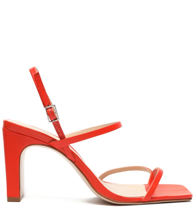 Sandália Strings Salto Red