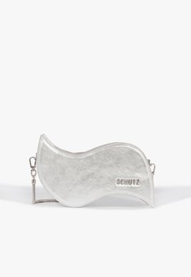 Bolsa Shoulder Flame Prateada