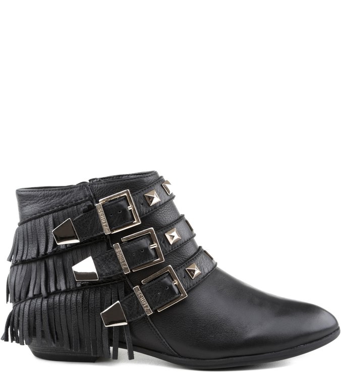 Bota Franjas Black