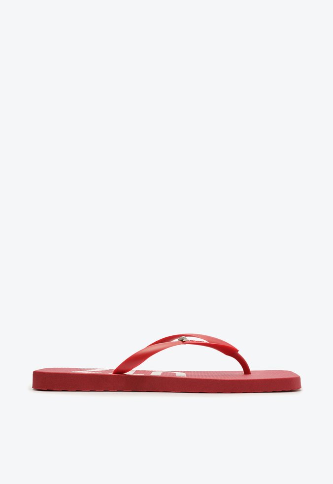 Chinelo Jelly Schutz Vermelho