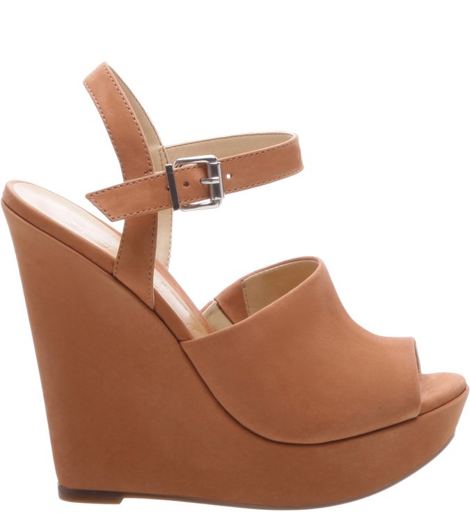 Plataforma Open Toe Toasted Nut Plataforma Open Toe Toasted Nut