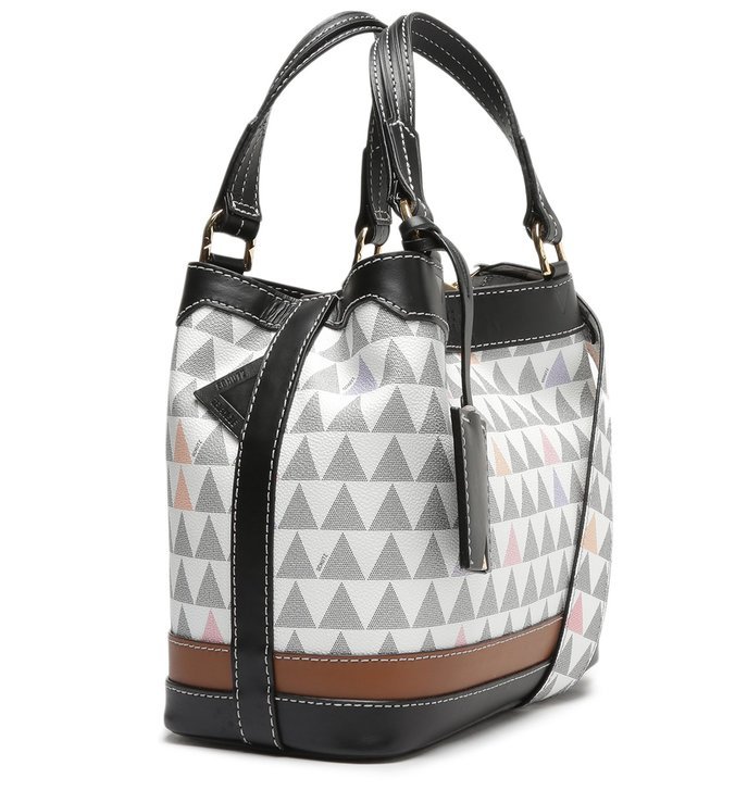 Bolsa Mini Tote Neo Emma Triangle Bege