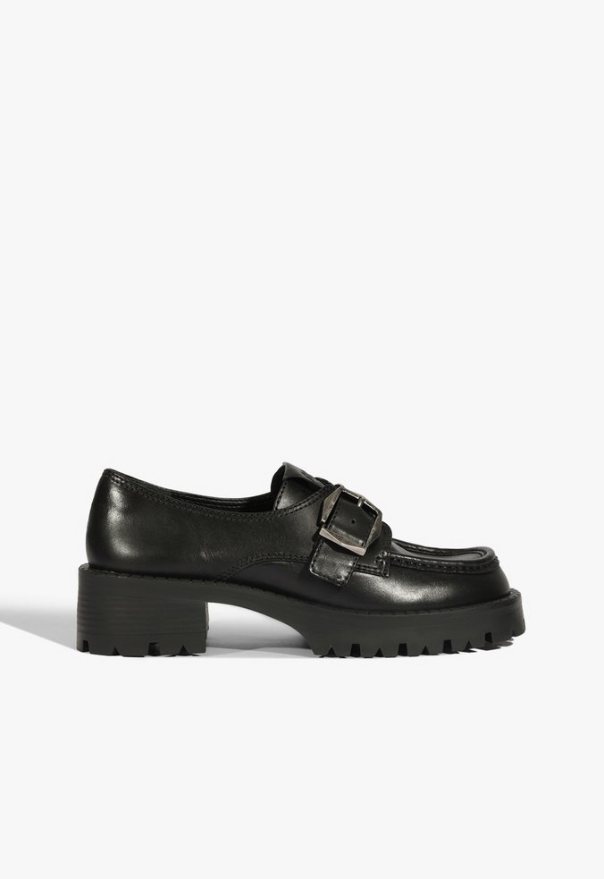Loafer Couro Preto