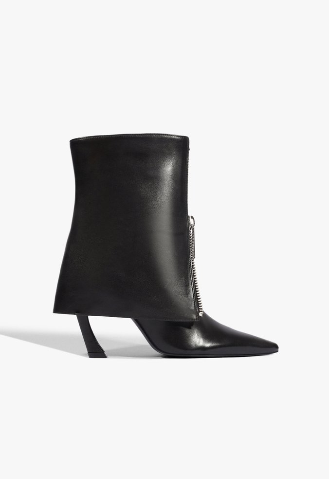 Bota Lexi Couro Preta