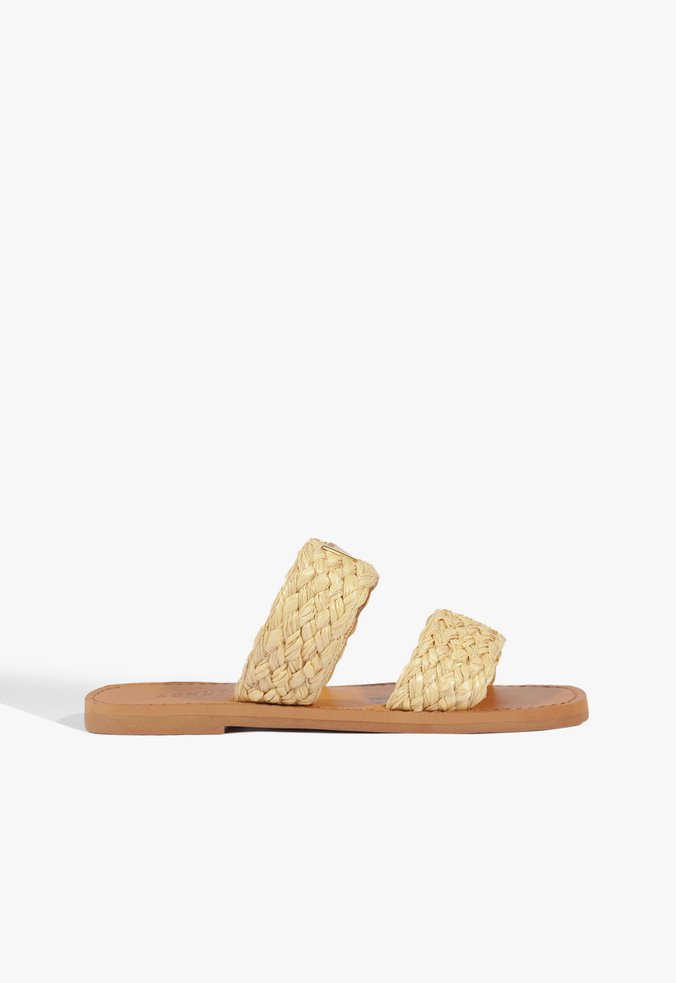 Sandália Rasteira Ayana Nude