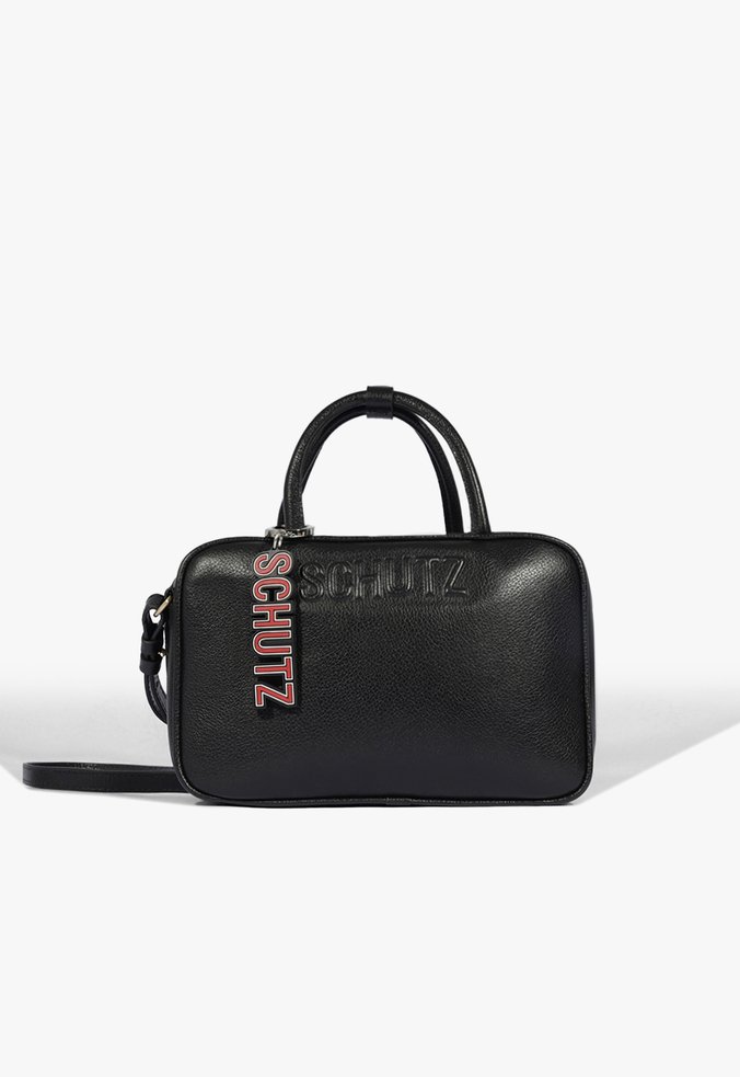 Bolsa Tote Ivvy Média Couro Preta