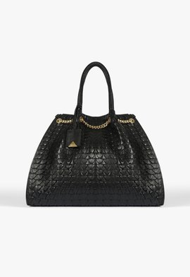 Bolsa Tote Rebecca Couro Preta