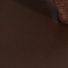 Sandália Rasteira Couro Suede Marrom