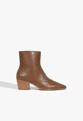 Bota Couro Poá Marrom