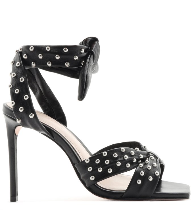 Sandália Knot Studs Black Sandália Knot Studs Black