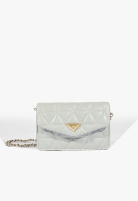 Bolsa Tiracolo Mini 944 Couro Azul Clara