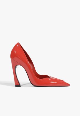 Scarpin Lexi Scarlet Couro Vermelho