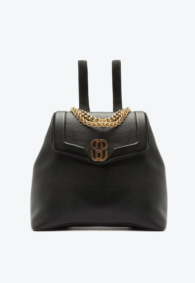 Mochila Blair Couro Preta