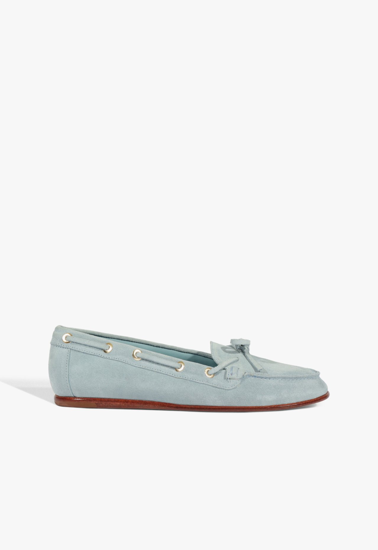 Mocassim Alina Camurça Azul Claro | Schutz