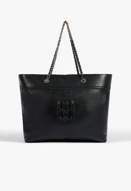 Bolsa Shopping Belle Couro Preta