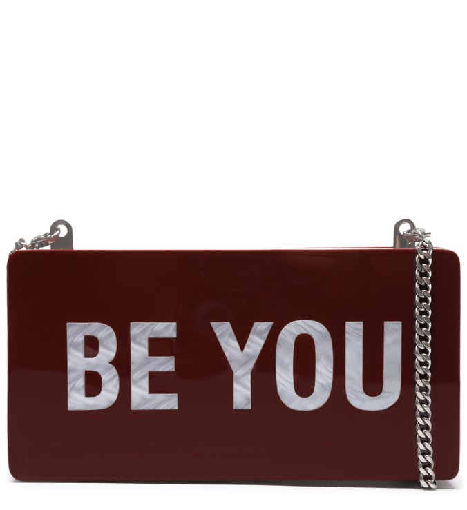 Quote Clutch White Quote Clutch White