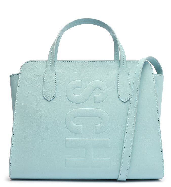Bolsa Tote Grande Tassy Azul Claro