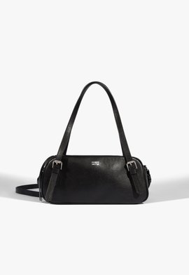 Bolsa Tote Ashley Média Couro Preta