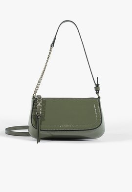 Bolsa Tiracolo Mini Tina Verniz Verde