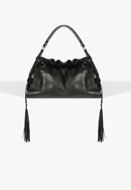 Bolsa Hobo Média Preta