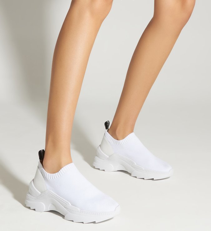Sneaker Square Knit White Sneaker Square Knit White