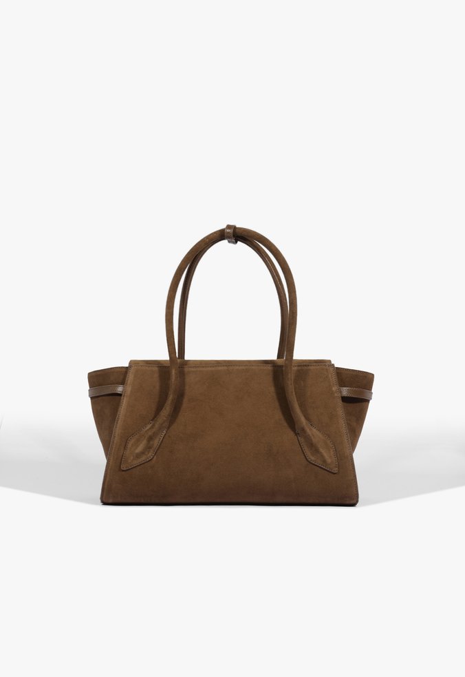 Bolsa Tote Sofia Camurça Marrom