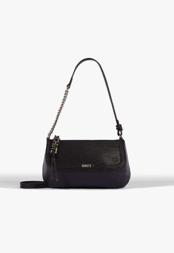 Bolsa Tiracolo Pequena Tina Preta