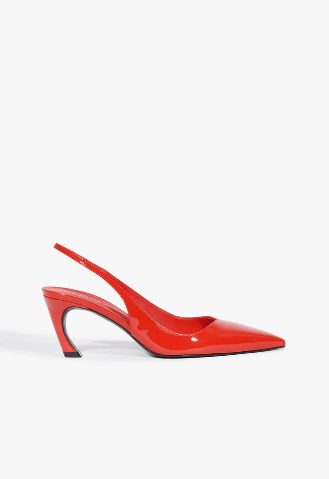 Slingback Lexi Sling Mid Vermelho