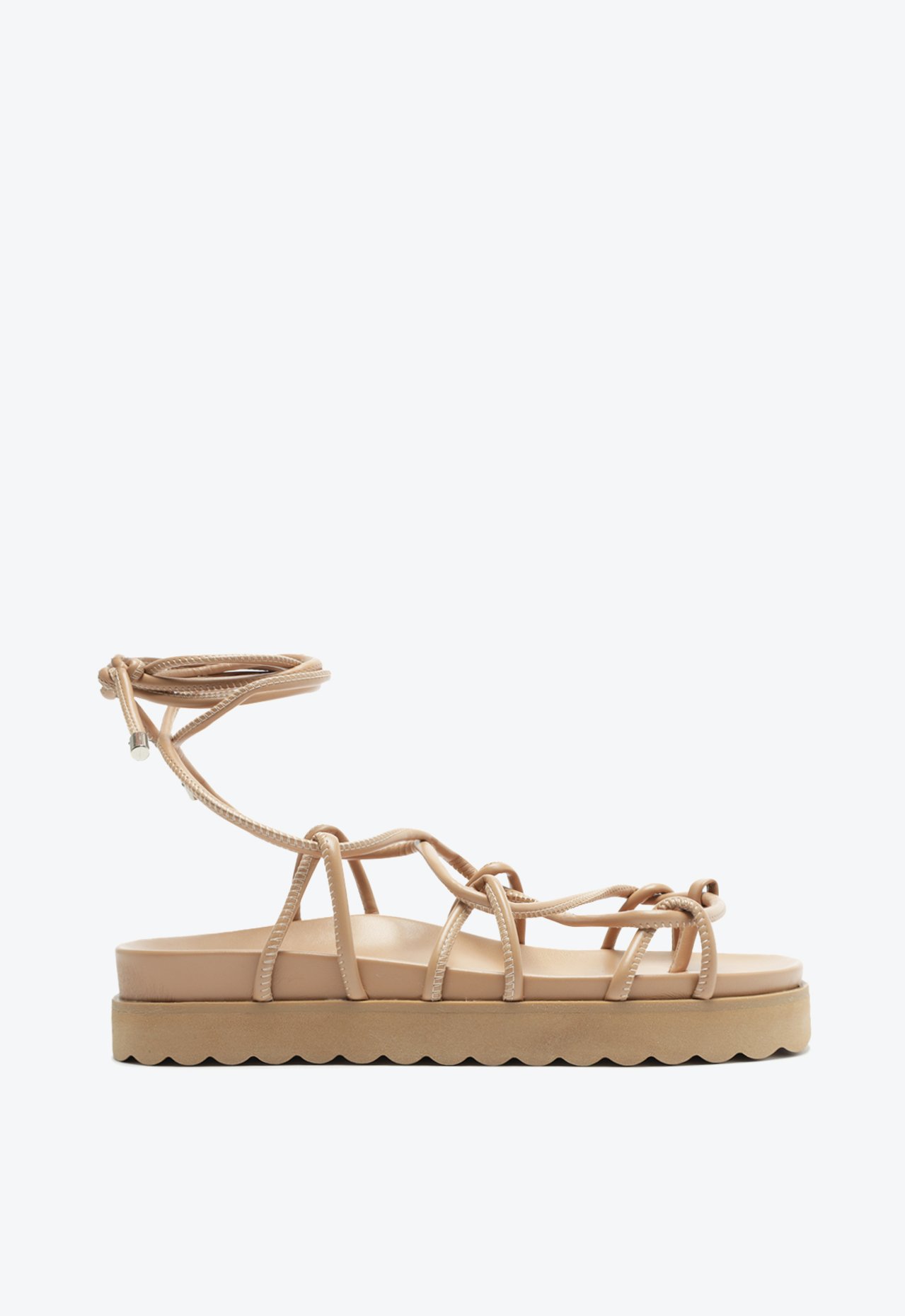 Sandália Papete Heyde Sporty Bege | Schutz