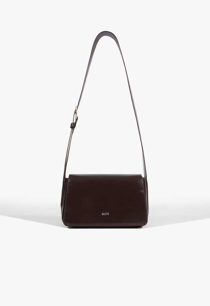 Bolsa Tiracolo Yuna Couro Marrom