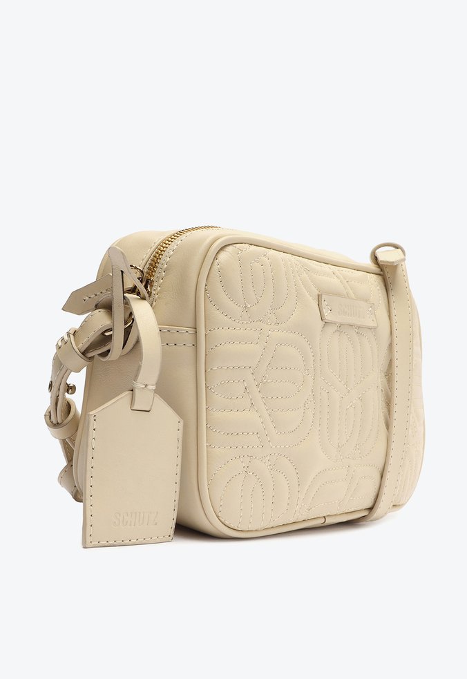 Bolsa Tiracolo Jay Couro Bege Bolsa Tiracolo Jay Couro Bege