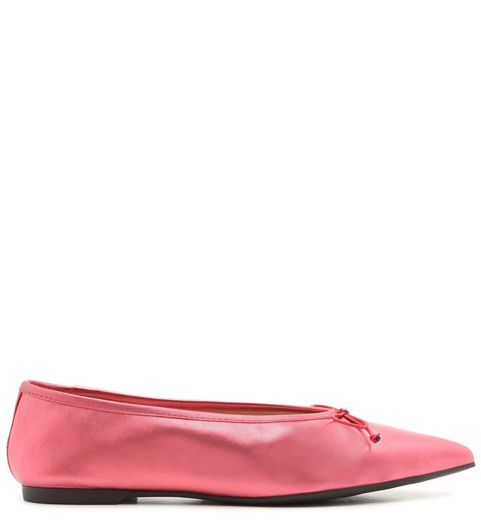 Sapatilha Pointy Metallic Red Sapatilha Pointy Metallic Red