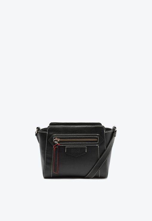 Bolsa Tiracolo Lila Preta | Schutz