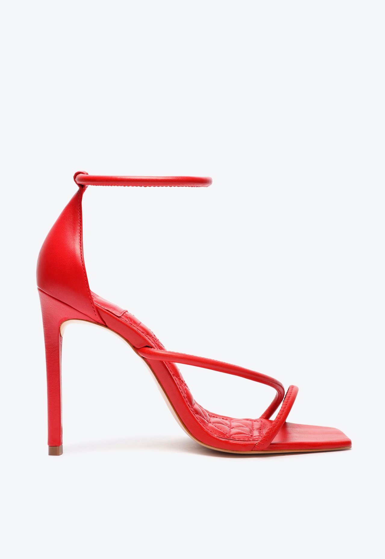 Sandália Gaiah Salto Alto Vermelha | Schutz