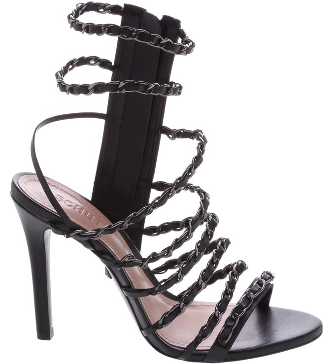 Sandália Fancy Strips Black Sandália Fancy Strips Black