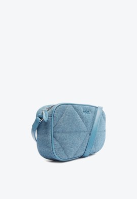 Bolsa Tiracolo Pequena Belle Jeans Azul