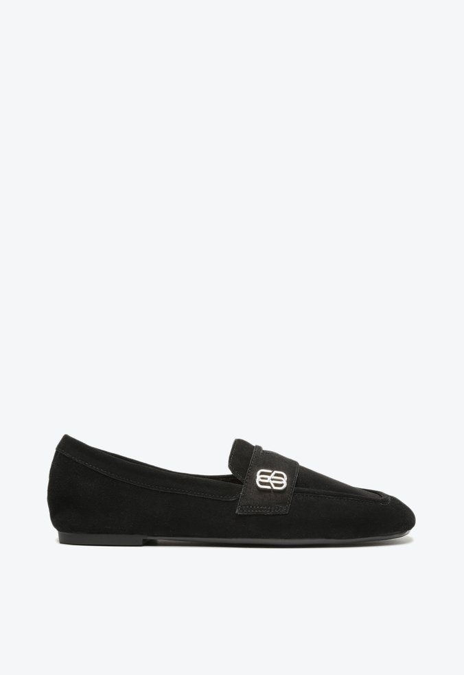 Mocassim Nobuck Preto
